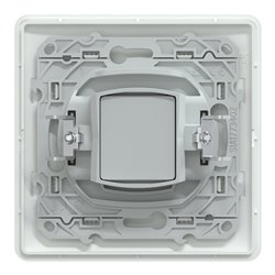 Prise TV simple Ovalis S321405 Blanc 
