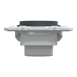 Prise de courant sans terre 2P 16A avec éclipse Ovalis S340033 Anthracite 