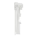 2 demi enjoliveur et 2 LED bleu Odace S520298 Blanc 
