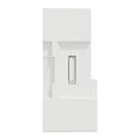 Bloc éclairage LED Odace S520739 pour plaque porte-étiquette Odace Styl 1 poste