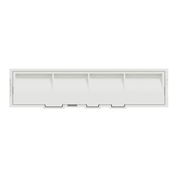 Bloc éclairage LED Odace S520739 pour plaque porte-étiquette Odace Styl 1 poste