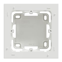 Boîte de montage pour mécanisme en saillie Odace Styl S520762 Blanc 1 poste
