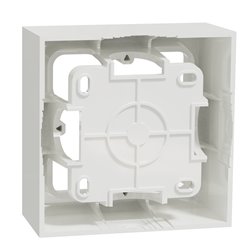 Boîte de montage pour mécanisme en saillie Odace Styl S520762 Blanc 1 poste