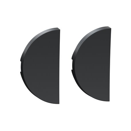 Enjoliveur double va-et-vient et poussoir Odace S540614 Anthracite Enjoliveur double va-et-vient et poussoir Odace S540614 Anthracite