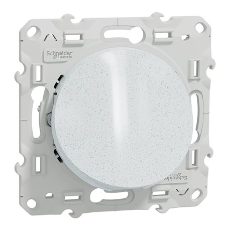 Sortie de câble Odace S510662 Blanc recyclé brillant 