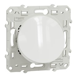 Sortie de câble Odace S525662 Blanc brillant 