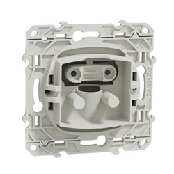 Sortie de câble Odace S525662 Blanc brillant 