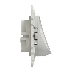Sortie de câble Odace S525662 Blanc brillant 