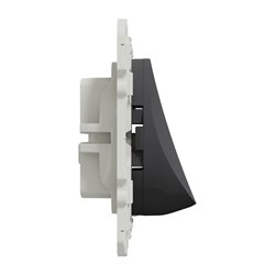Sortie de câble Odace S540662 Anthracite 