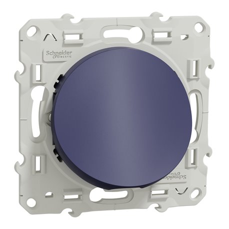 Sortie de câble Odace S550662 Bleu cobalt 