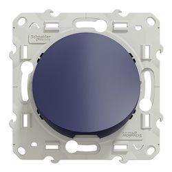 Sortie de câble Odace S550662 Bleu cobalt 
