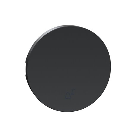 Enjoliveur seul va-et-vient et poussoir Odace S540604 Anthracite 