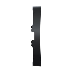 Enjoliveur seul va-et-vient et poussoir Odace S540604 Anthracite 