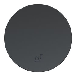 Enjoliveur seul va-et-vient et poussoir Odace S540604 Anthracite 
