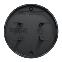 Enjoliveur seul va-et-vient et poussoir Odace S540604 Anthracite 