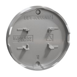 Enjoliveur seul va-et-vient et poussoir Odace S530604 Aluminium 