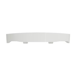 Enjoliveur seul va-et-vient et poussoir Odace S520604 Blanc 