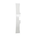 Enjoliveur seul va-et-vient et poussoir Odace S520604 Blanc 