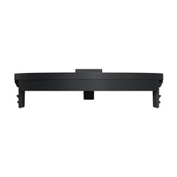 Enjoliveur seul prise RJ45 simple Odace S540671 Anthracite 