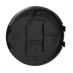 Enjoliveur seul prise RJ45 simple Odace S540671 Anthracite 