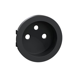 Enjoliveur seul prise de courant 2P+T Odace S540659 Anthracite 