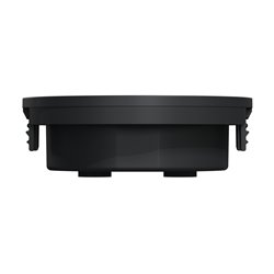Enjoliveur seul prise de courant 2P+T Odace S540659 Anthracite 
