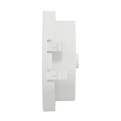 Enjoliveur seul prise de courant 2P+T Odace S520659 Blanc 
