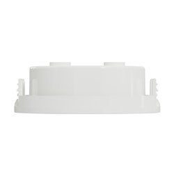 Enjoliveur seul prise de courant 2P+T Odace S520659 Blanc 