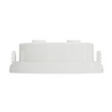 Enjoliveur seul pour prise de courant 2P+T 16A Odace S500659 Blanc antibactérien 