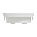 Enjoliveur seul pour prise de courant 2P+T 16A Odace S500659 Blanc antibactérien 