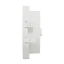 Enjoliveur seul pour prise de courant 2P+T 16A Odace S500659 Blanc antibactérien 