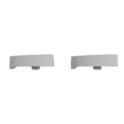 Enjoliveur seul double va-et-vient double poussoir Odace S530614 Aluminium 