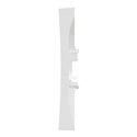 Enjoliveur seul double va-et-vient double poussoir Odace S520614 Blanc 