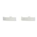 Enjoliveur seul double va-et-vient double poussoir Odace S520614 Blanc 
