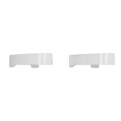 Enjoliveur seul double va-et-vient double poussoir Odace S520614 Blanc 