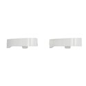 Enjoliveur seul double va-et-vient double poussoir Odace S520614 Blanc 