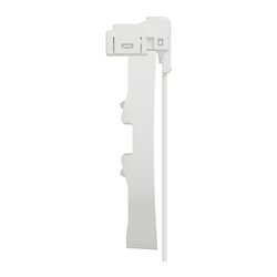 Enjoliveur et LED bleu Odace S520297 Blanc 