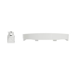 Enjoliveur et LED bleu Odace S520297 Blanc 