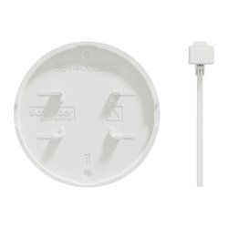 Enjoliveur et LED bleu Odace S520297 Blanc 