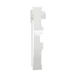 Enjoliveur et LED bleu Odace S520297 Blanc 