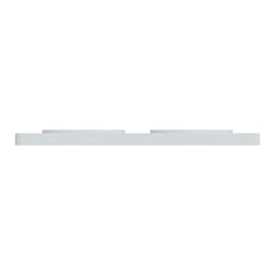 Lot de 10 plaques de finition Odace Touch S510804 Blanc recyclé 2 postes