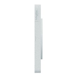Lot de 10 plaques de finition Odace Touch S510804 Blanc recyclé 2 postes