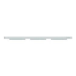 Lot de 5 plaques de finition Odace Touch S510806 Blanc recyclé 3 postes