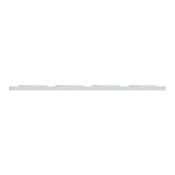 Lot de 5 plaques de finition Odace Touch S510808 Blanc recyclé 4 postes