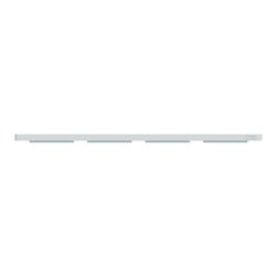 Lot de 5 plaques de finition Odace Touch S510808 Blanc recyclé 4 postes