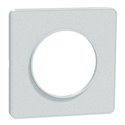 Lot de 9 plaques de finition Odace Touch S510802 Blanc recyclé 1 poste