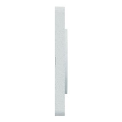 Lot de 9 plaques de finition Odace Touch S510802 Blanc recyclé 1 poste
