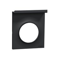 Plaque de finition support téléphone Odace Styl S540712 Anthracite 1 poste