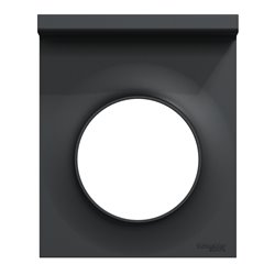 Plaque de finition support téléphone Odace Styl S540712 Anthracite 1 poste