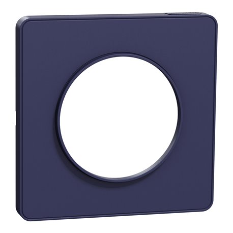 Plaque de finition Odace Touch S550802 Bleu cobalt 1 poste Plaque de finition Odace Touch S550802 Bleu cobalt 1 poste